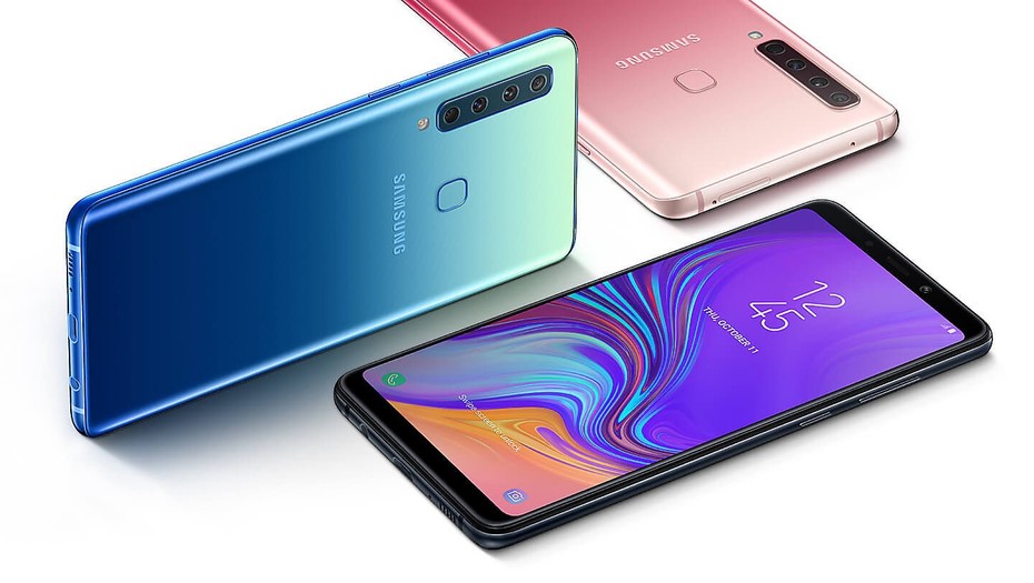 Samsung presentó el Galaxy A9, el primer smartphone con cuatro cámaras traseras