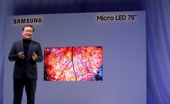 Samsung avanza en MicroLED: 75 pulgadas para un 4K que cabe en tu salón